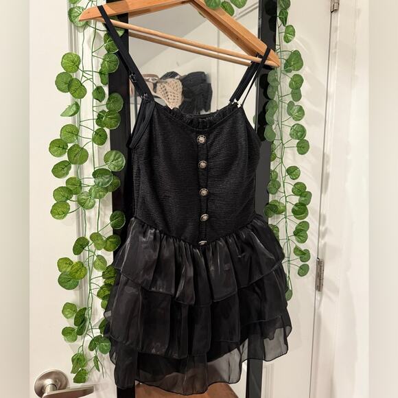 Layered Mesh One-piece dress / swimsuit - Picture 4 of 7